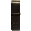 Aston Leather Black Box Style Double Pen Case-Pen Boutique Ltd