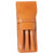 Aston Leather Tan Finger Style Triple Pen Case-Pen Boutique Ltd