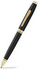 Cross Coventry Ballpoint Pen - Black Lacquer - Gold-Pen Boutique Ltd
