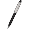 Aurora Ipsilon Ballpoint Pen - Black (Quadra Pattern)-Pen Boutique Ltd