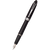 Aurora Ipsilon Deluxe Fountain Pen - Black - Chrome Trim-Pen Boutique Ltd