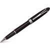 Aurora Ipsilon Deluxe Rollerball Pen - Black - Chrome Trim-Pen Boutique Ltd