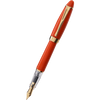 Aurora Ipsilon Demo Colors Fountain Pen - Enthusiastic Orange PLUS matching Orange color ink bottle-Pen Boutique Ltd
