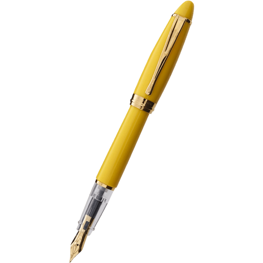Aurora Ipsilon Demo Colors Fountain Pen - Optimistic Yellow-Pen Boutique Ltd