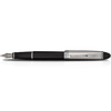 Aurora Ipsilon Fountain Pen - Black (Quadra Pattern)-Pen Boutique Ltd