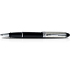 Aurora Ipsilon Rollerball Pen - Black (Quadra Pattern)-Pen Boutique Ltd