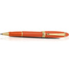 Aurora Ipsilon Rollerball Pen - Seasons - Autumn Orange - Yellow Gold Trim-Pen Boutique Ltd