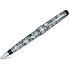 Aurora Optima Auroloide Ballpoint Pen - Nero Perla - Silver Trim - Pen Boutique Ltd