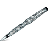 Aurora Optima Auroloide Ballpoint Pen - Nero Perla - Silver Trim-Pen Boutique Ltd