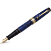 Aurora Optima Auroloide Fountain Pen - Blue - Gold Trim-Pen Boutique Ltd