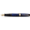 Aurora Optima Auroloide Fountain Pen - Blue - Gold Trim-Pen Boutique Ltd