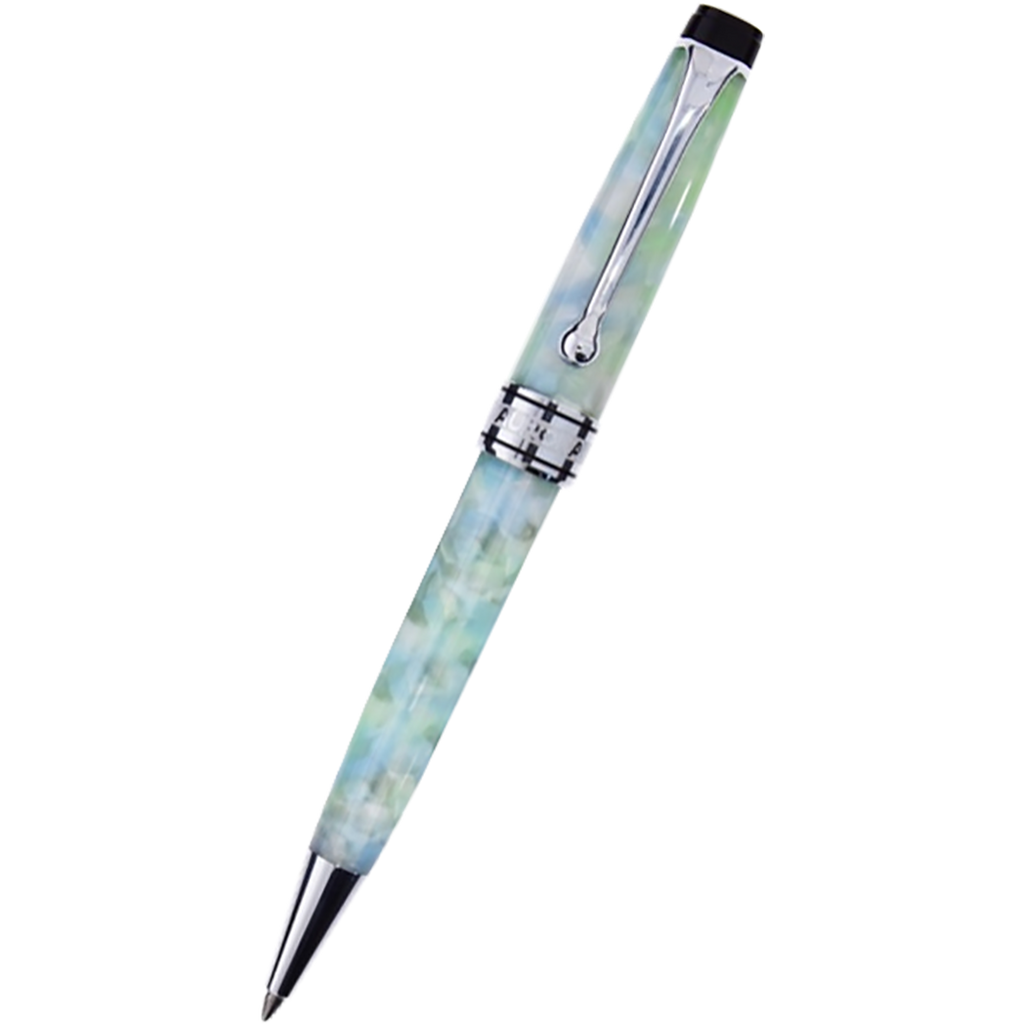 Aurora Optima Ballpoint Pen - Luce Verde Caleidoscope-Pen Boutique Ltd