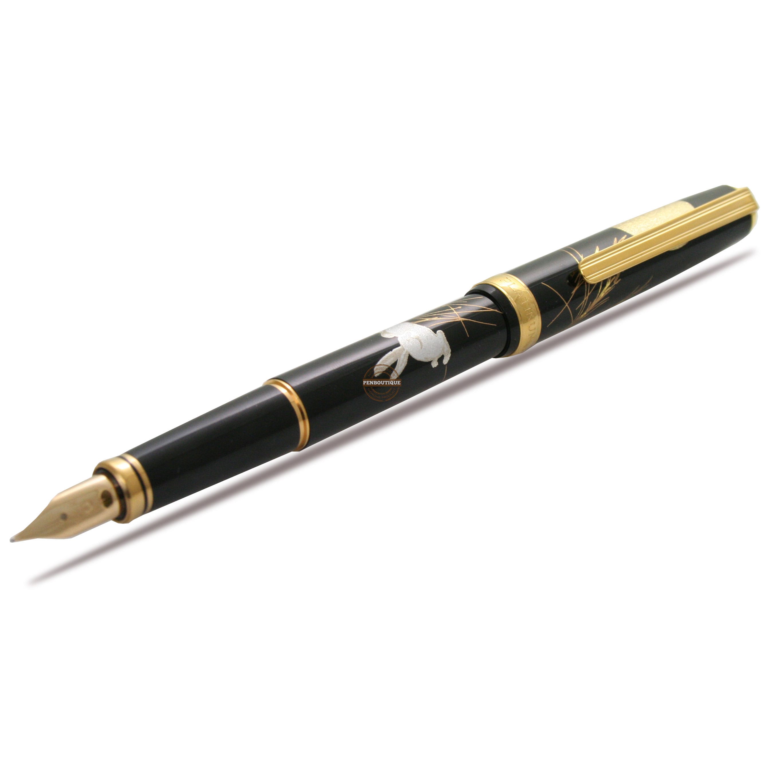 Platinum Classic Maki-E The Moon and A Rabbit Medium-Pen Boutique Ltd