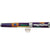 David Oscarson 15th Anniversary/American Art Deco Fountain Pen - Translucent Violet with Multi-colored Enamel-Pen Boutique Ltd