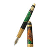 David Oscarson Lily Fountain Pen - Black, Saffron, Citrine, Ruby and Emerald-Pen Boutique Ltd