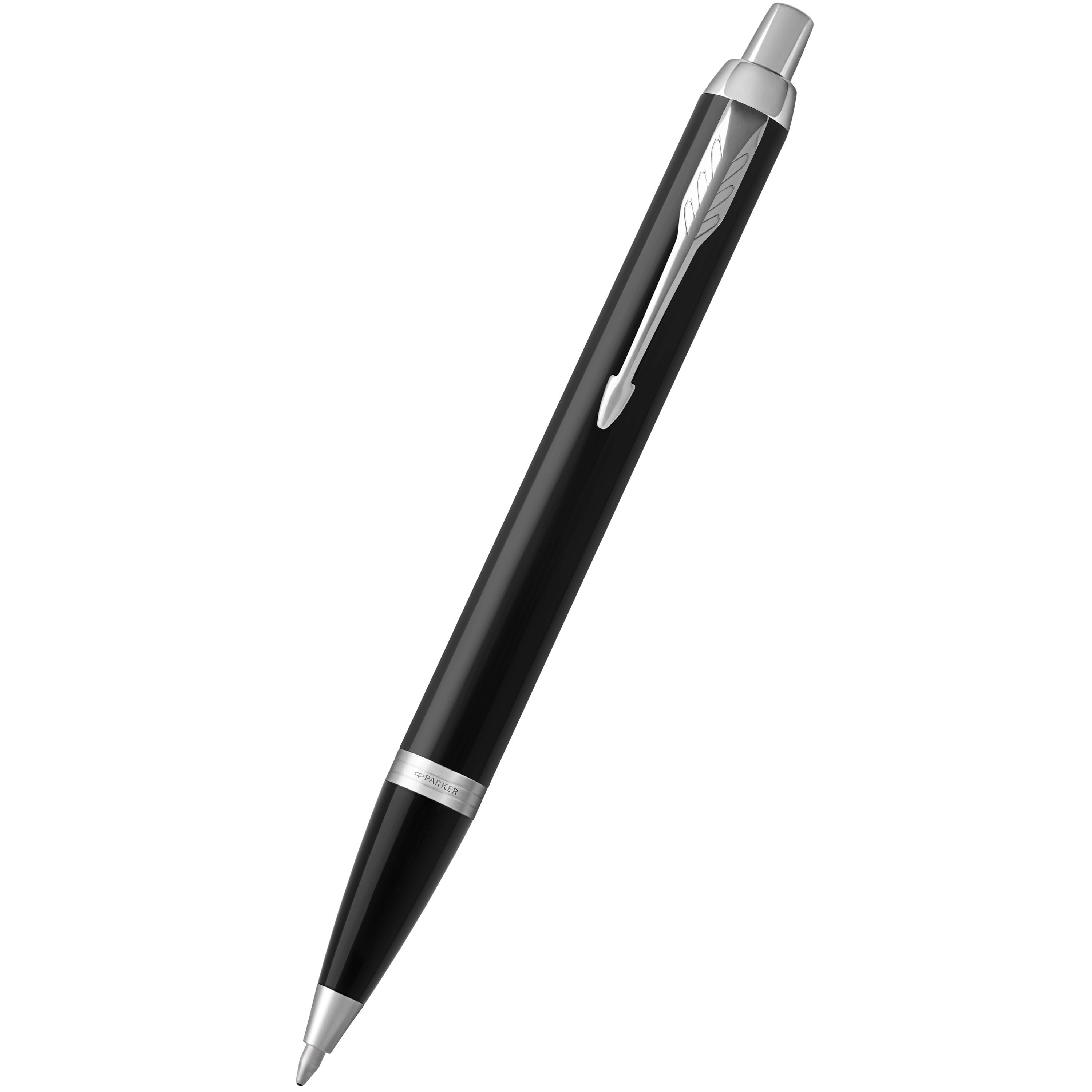 Parker IM Black with Chrome Ballpoint Pen - Pen Boutique Ltd