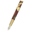 David Oscarson Koi Hard Enamel Ruby Red Fountain Pen-Pen Boutique Ltd