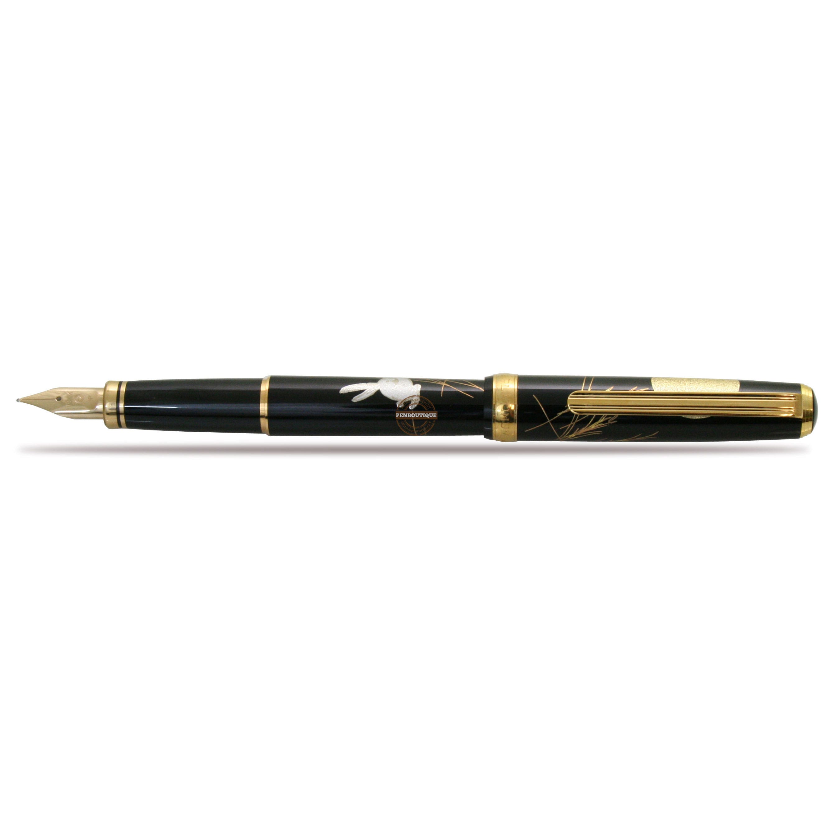 Platinum Classic Maki-E The Moon and A Rabbit Medium-Pen Boutique Ltd