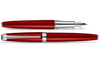 Caran d Ache Leman V2 Rouge Carmin Fountain Pen-Pen Boutique Ltd