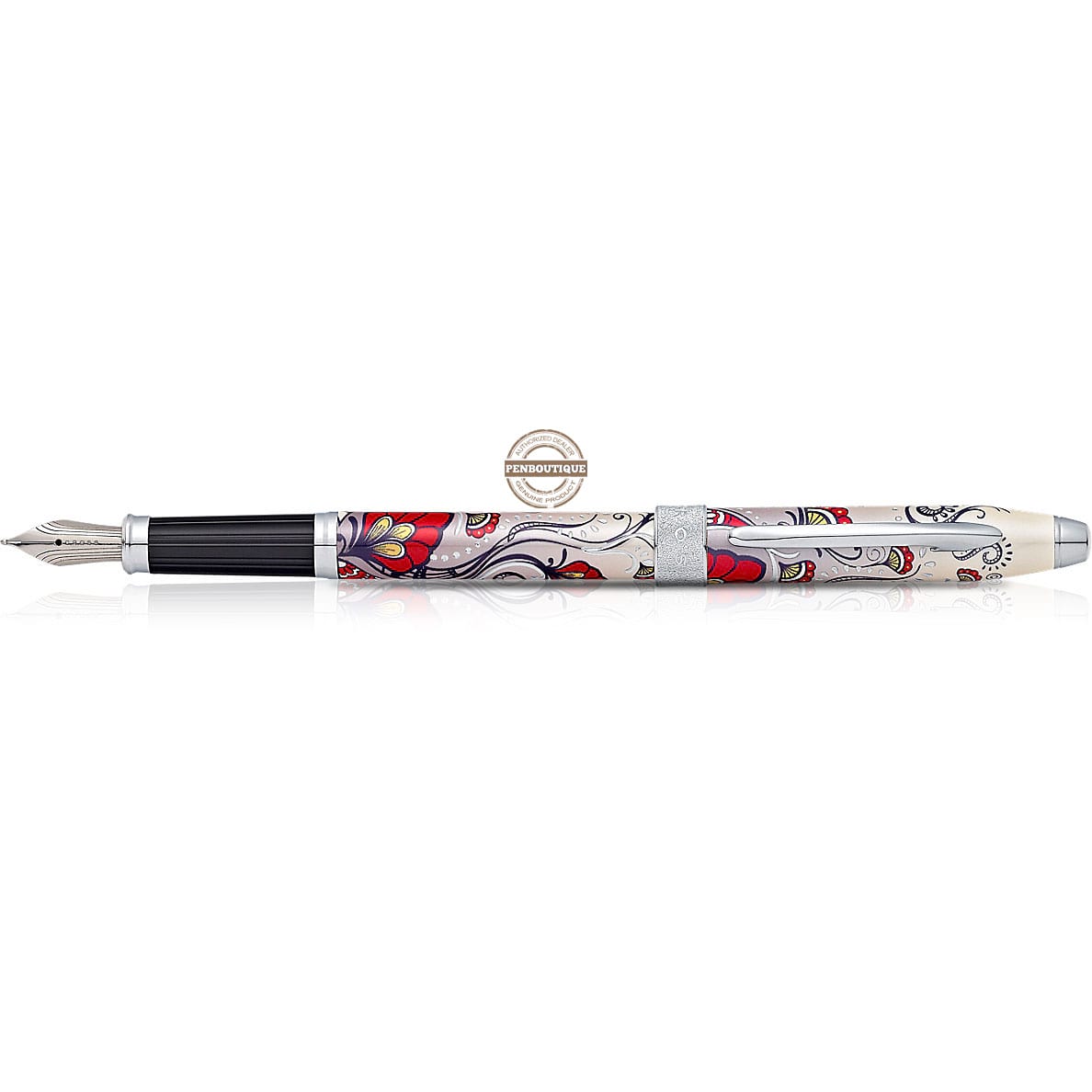 Cross Botanica Hummingbird Fountain Pen - Red-Pen Boutique Ltd