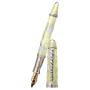 David Oscarson Seaside Fountain Pen - Limited Edition - Sunshine Yellow/White-Pen Boutique Ltd