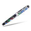 David Oscarson Harlequin Rollerball Pen - Opaque Black/Onyx - Pen Boutique Ltd