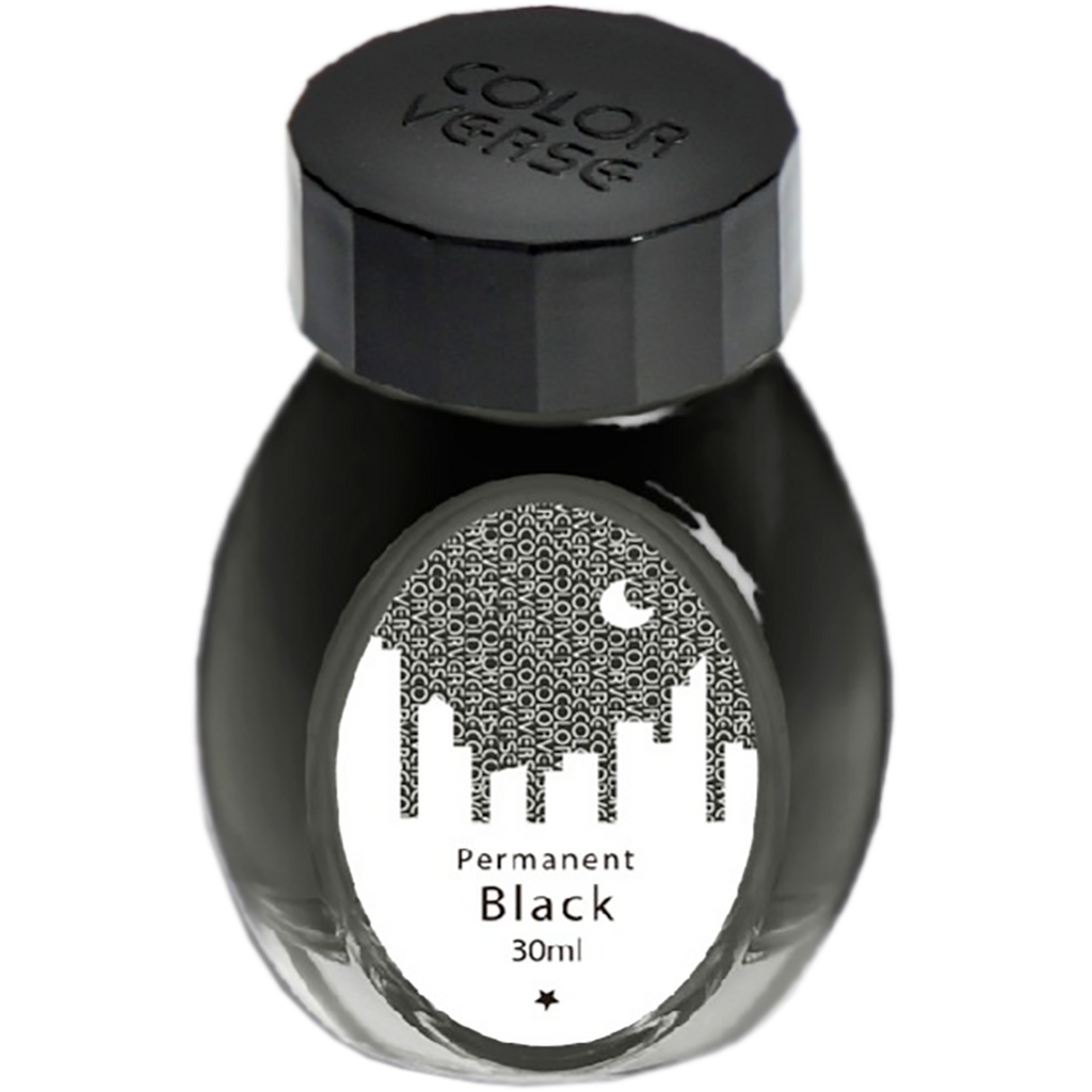 Colorverse Ink - Office Series - Permanent Black - 30ml-Pen Boutique Ltd