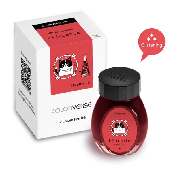 Colorverse Ink - Trailblazer in Space Glistening Series - Félicette (30ml)-Pen Boutique Ltd