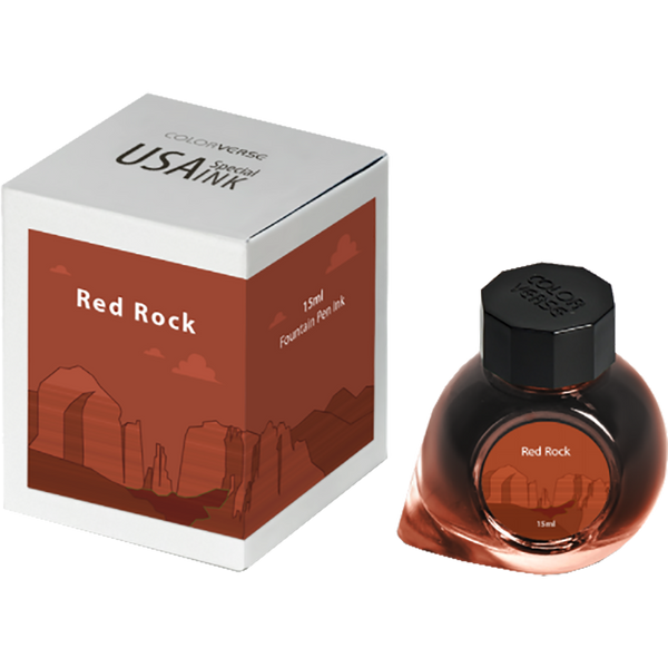 Colorverse USA Special Ink Bottle - Arizona (Red Rock) - 15 ml-Pen Boutique Ltd