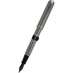 Conklin Mark Twain Crescent Filler Fountain Pen - Limited Edition - Gunmetal-Pen Boutique Ltd