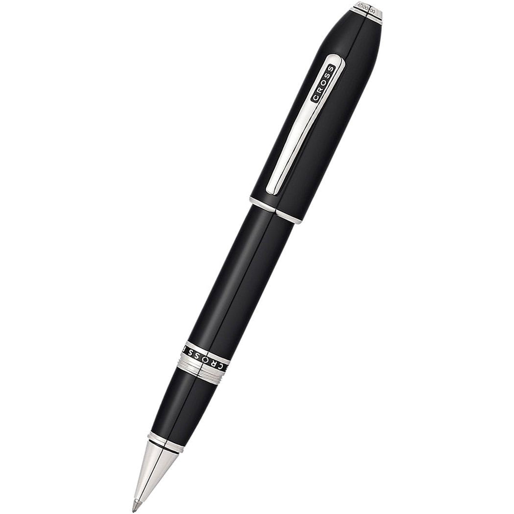 Cross Peerless 125 Obsidian Black Lacquer Selectip Rolling Ball Pen-Pen Boutique Ltd