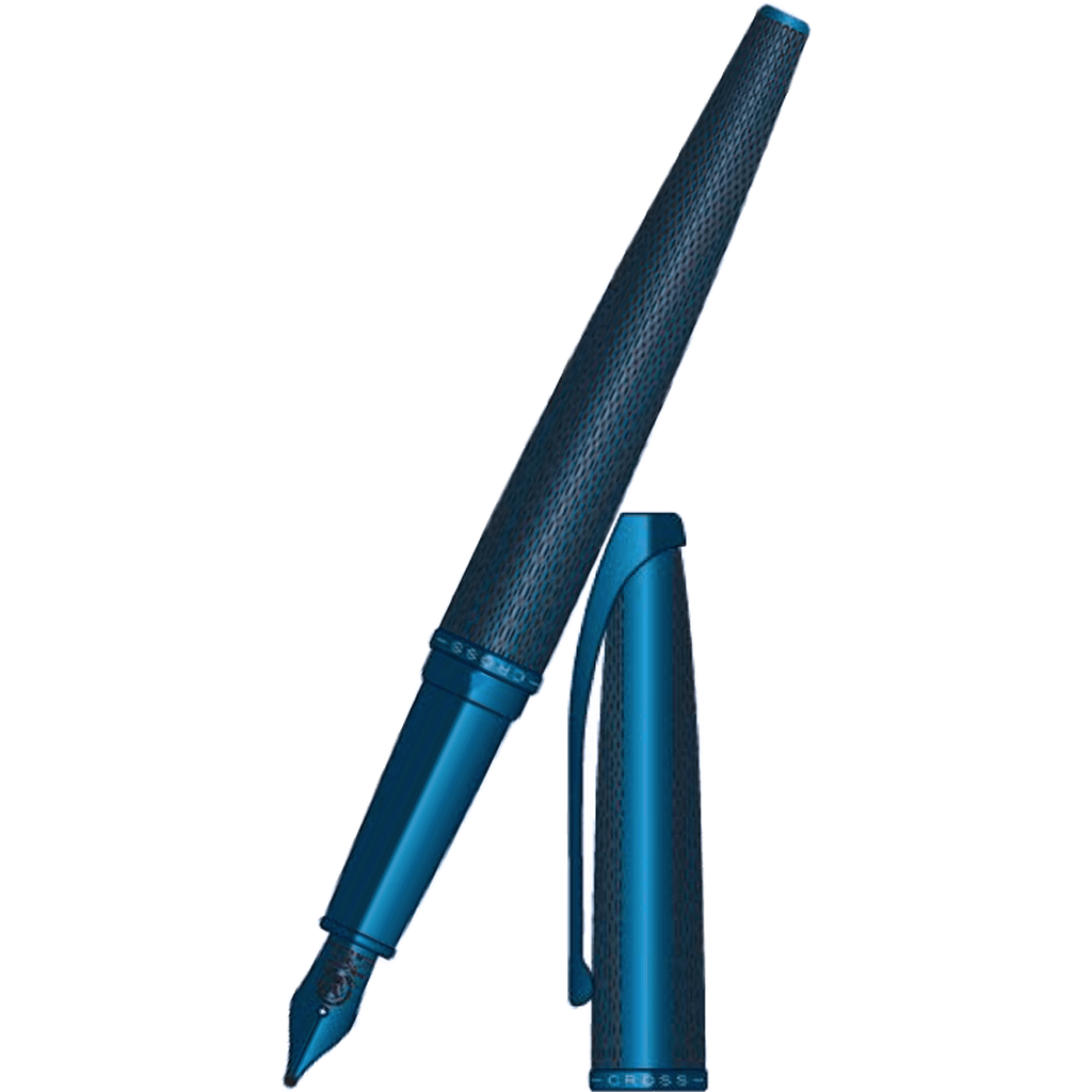 Cross ATX Fountain Pen - Dark Blue-Pen Boutique Ltd