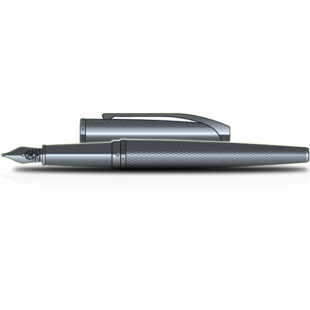 Cross ATX Fountain Pen - Titanium Gray-Pen Boutique Ltd