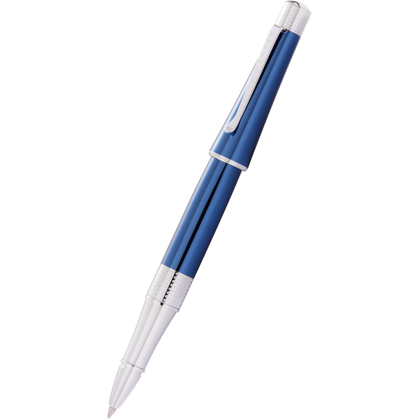 Cross Beverly Rollerball Pen - Translucent Blue-Pen Boutique Ltd