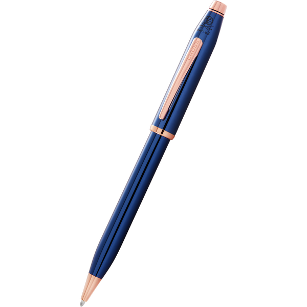 Cross Century II Ballpoint Pen - Translucent Blue-Pen Boutique Ltd