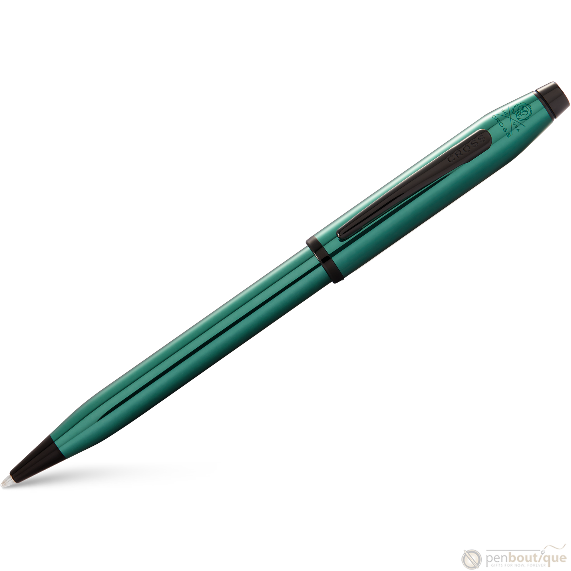 Cross Century II Ballpoint Pen - Translucent Green-Pen Boutique Ltd