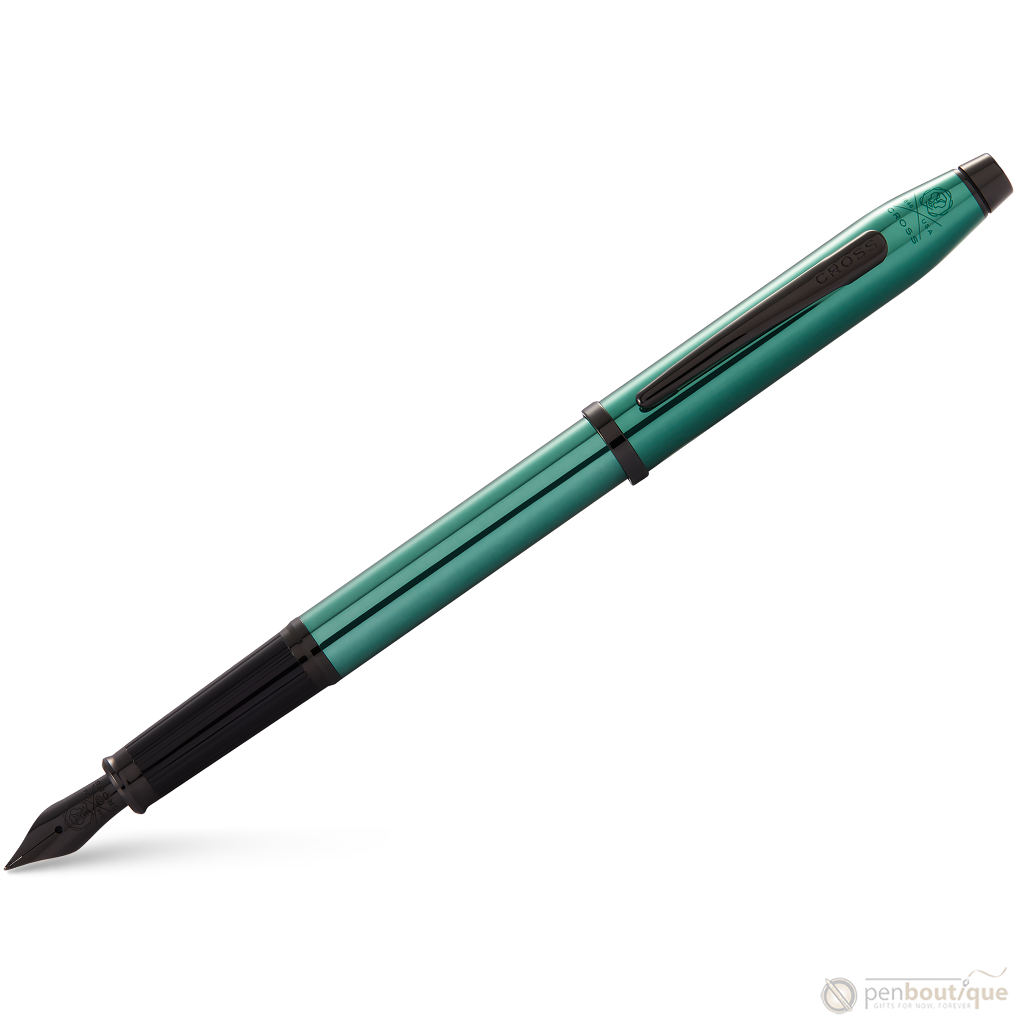Cross Century II Fountain Pen - Translucent Green-Pen Boutique Ltd