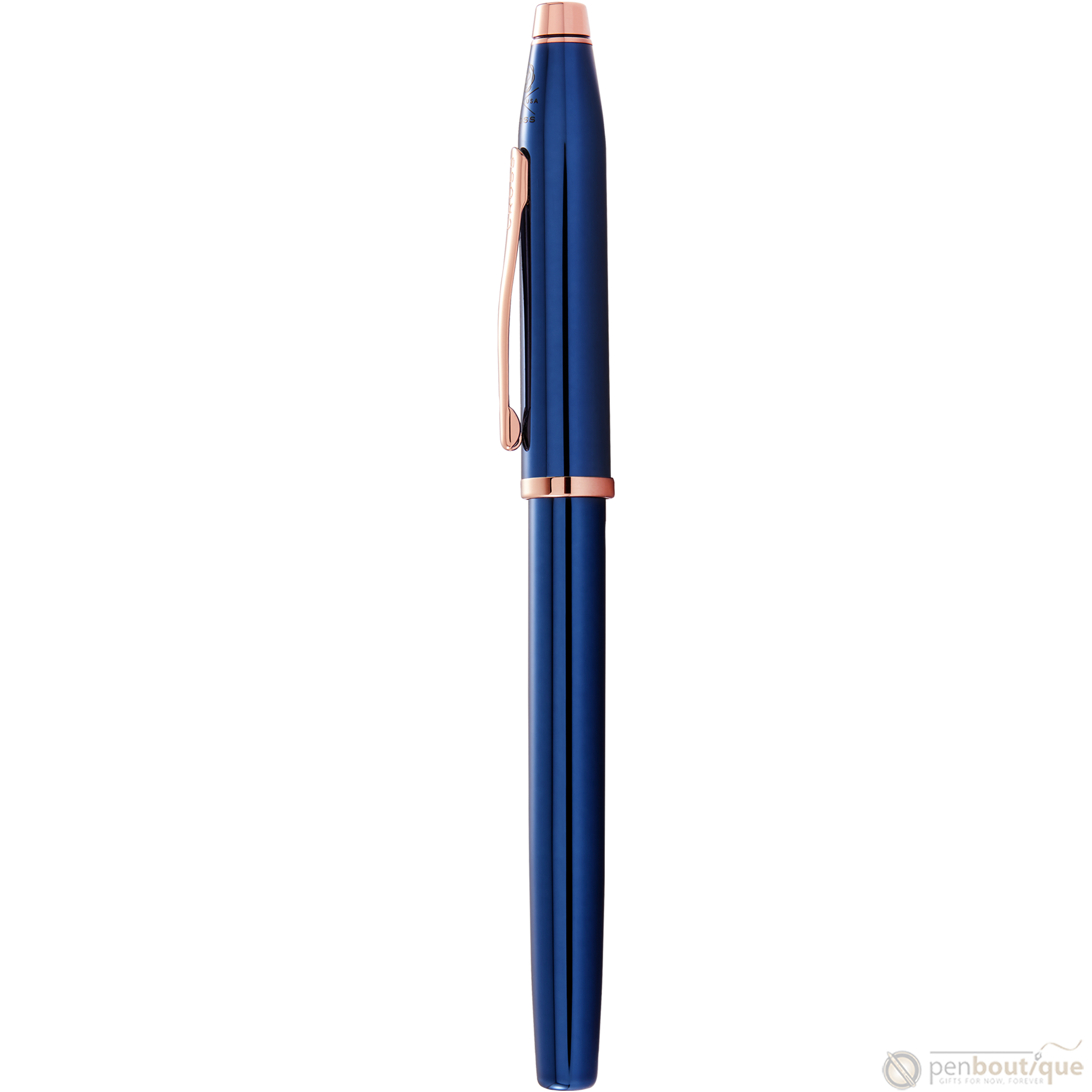 Cross Century II Rollerball Pen - Translucent Blue-Pen Boutique Ltd