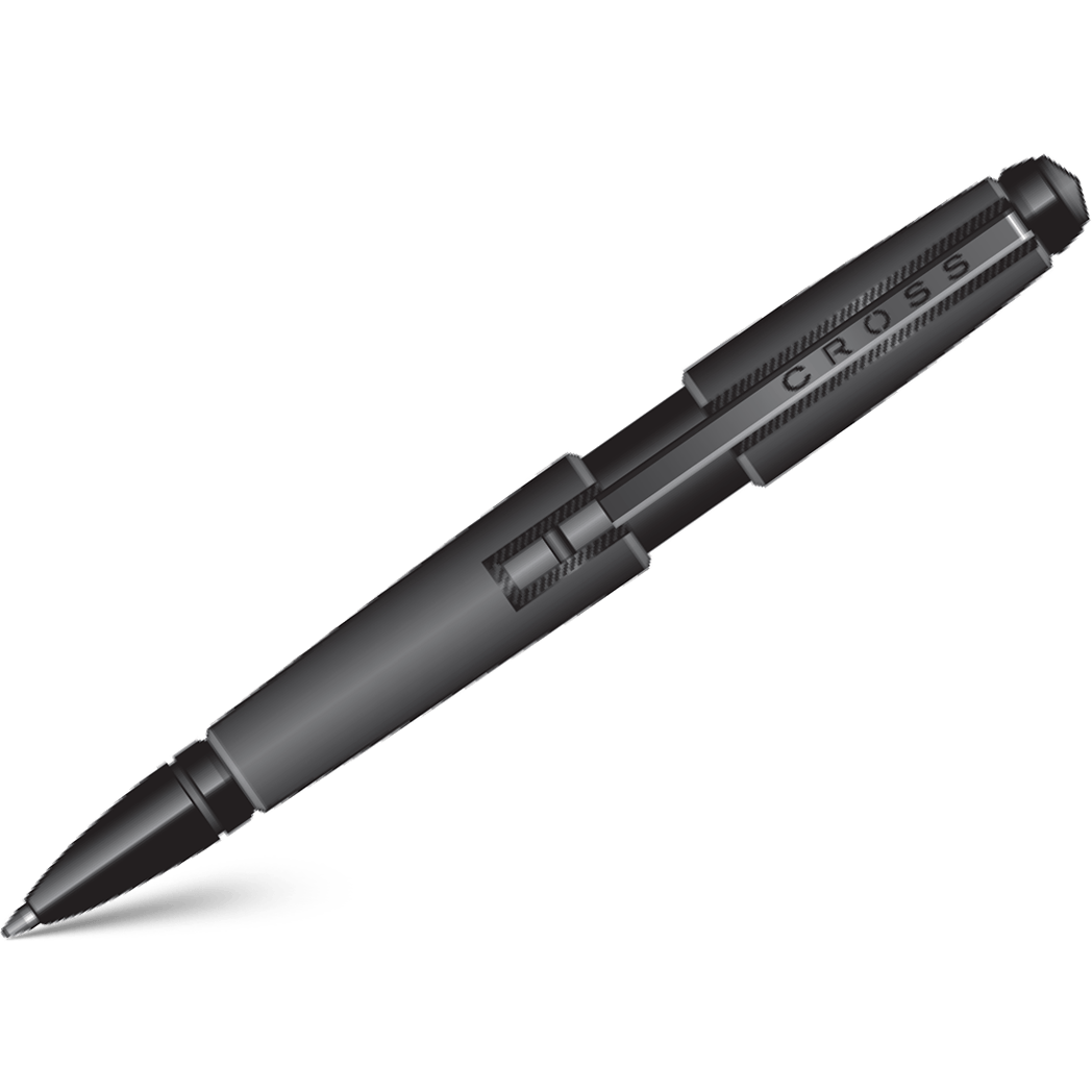 Cross Edge Rollerball Pen - Matte Black-Pen Boutique Ltd