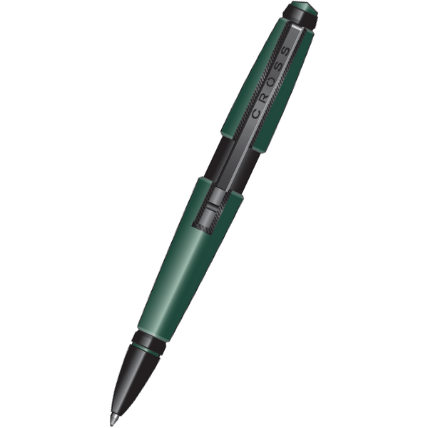 Cross Edge Rollerball Pen - Matte Green-Pen Boutique Ltd
