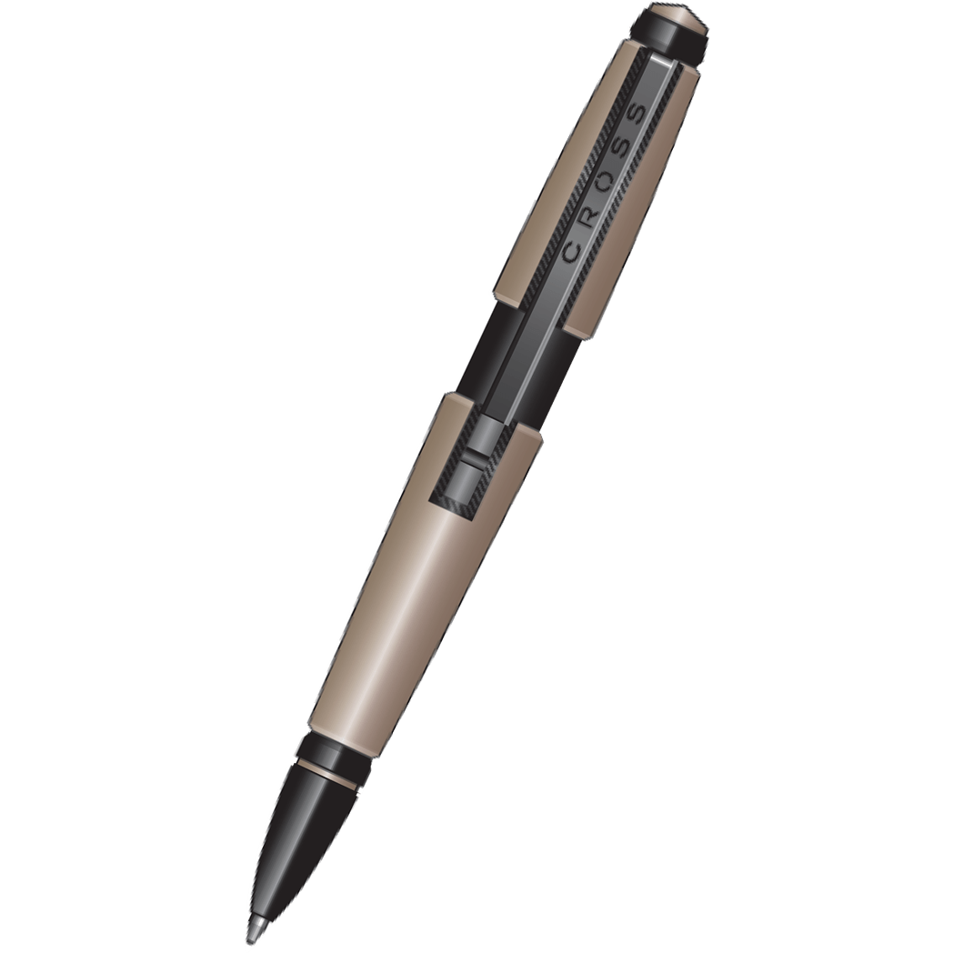Cross Edge Rollerball Pen - Matte Hazelnut-Pen Boutique Ltd