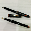 Cross Townsend Fountain Pen and Ballpoint SET - Scuderia Ferrari - Glossy Black - Rhodium Trim (Gold NIb)-Pen Boutique Ltd