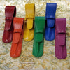Yak Leather Single Case with Flap - Limoncello-Pen Boutique Ltd