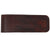 Yak Leather Premium Leather Two Pen Pouch with Flap Brown-Pen Boutique Ltd