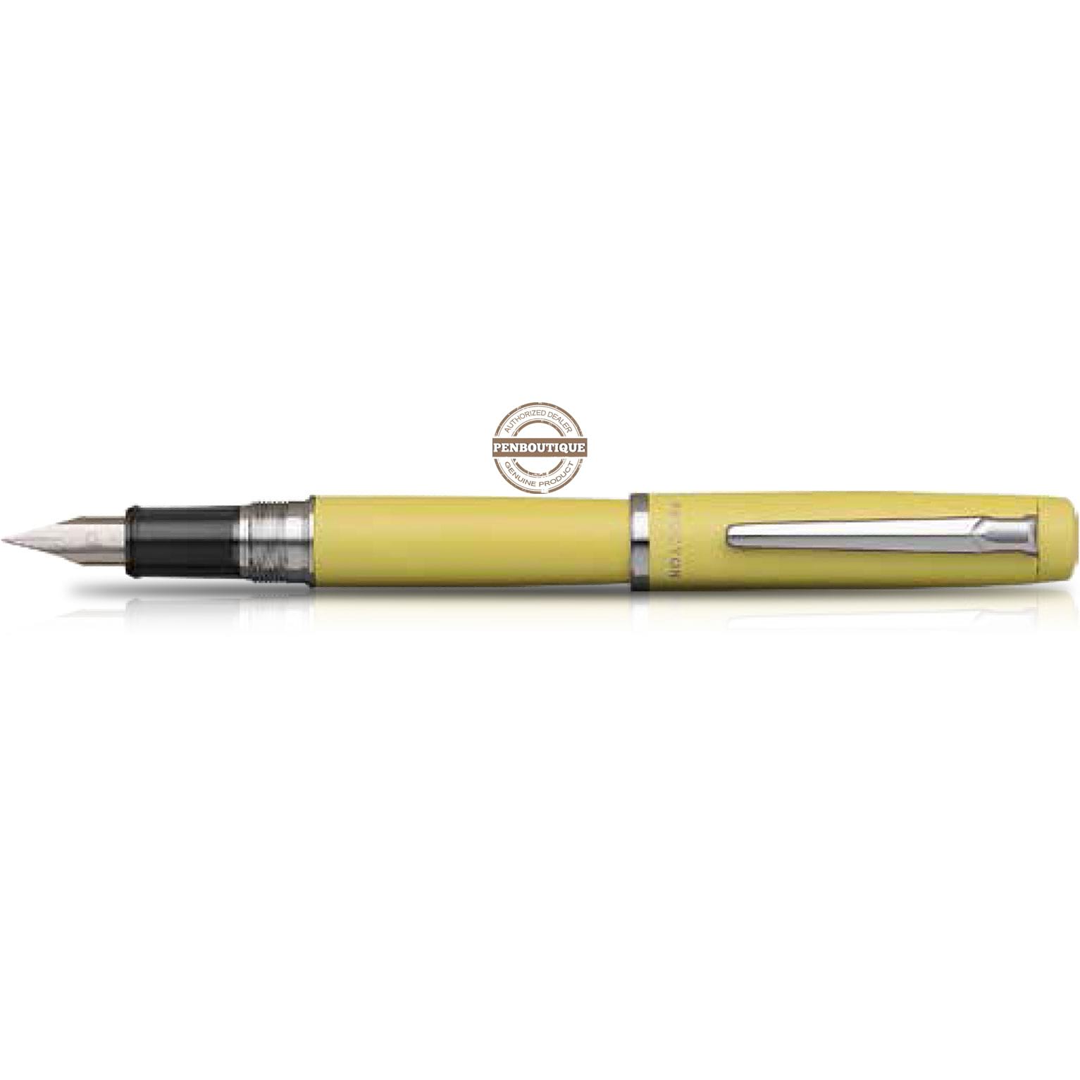 Platinum Procyon Fountain Pen - Citron Yellow-Pen Boutique Ltd