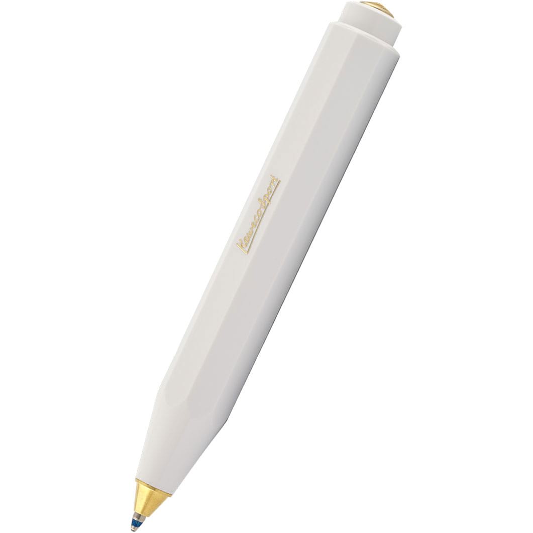 Kaweco Classic Sport Ballpoint Pen - White-Pen Boutique Ltd