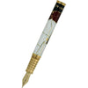 David Oscarson Golden Spike Fountain Pen - Ruby Red-Pen Boutique Ltd