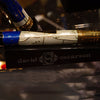 David Oscarson Golden Spike Fountain Pen - Sapphire Blue-Pen Boutique Ltd