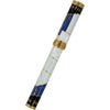 David Oscarson Golden Spike Fountain Pen - Sapphire Blue-Pen Boutique Ltd