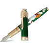 David Oscarson Lord Ganesha Fountain Pen - Emerald Green-Pen Boutique Ltd